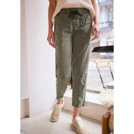 street one studio Cargohose Loose Fit Grün 38
