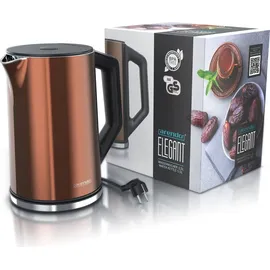 Arendo Wasserkocher 1,5 l Kupfer