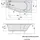 Polysan TIGRA Raumsparbadewanne 150 x 75 cm (72933)