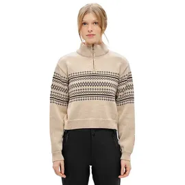 The Mountain Studio Lambswool Damen Sweater Beige M