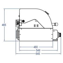 All'Grill Top Line Build-In mit Air System Chef XL edelstahl