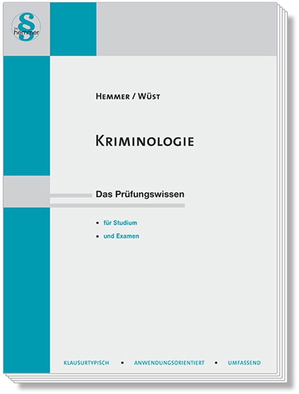Kriminologie - Karl-Edmund Hemmer, Achim Wüst, Gebunden