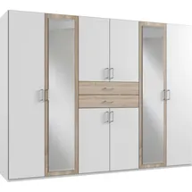 WIMEX Drehtürenschrank Diver 270 x 207 x 58 cm Weiß