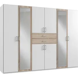 WIMEX Drehtürenschrank Diver 270 x 207 x 58 cm Weiß
