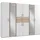 WIMEX Drehtürenschrank Diver 270 x 207 x 58 cm Weiß