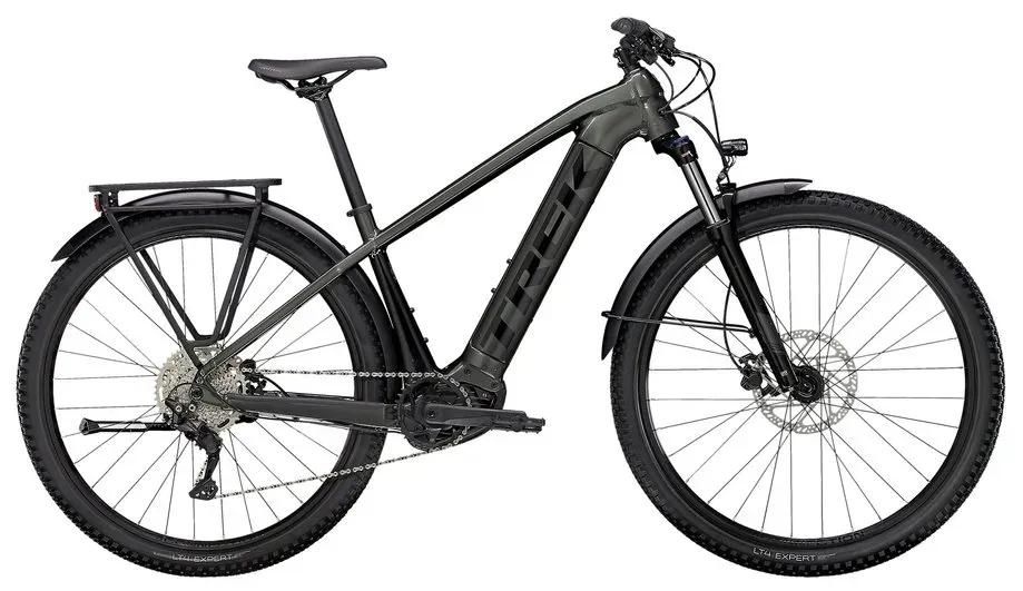 Trek Powerfly Sport 4 Equipped Schwarz Modell Aktion