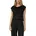 Wasserfallshirt Schwarz 44