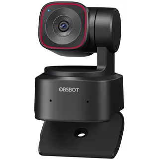 OBSBOT Tiny 2 Lite - 4K Webcam für PC, PTZ Streaming Webcam mit 1/2" Sensor, AI-Tracking, Gestensteuerung, 60 FPS, HDR, geräuschreduzierende Mikrofone, funktioniert mit Konferenzen, Zoom Meetings.