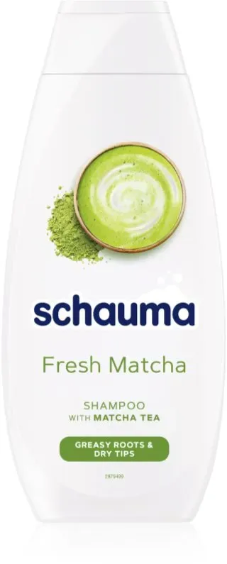 Schwarzkopf Schauma Fresh Matcha reinigendes Detox-Shampoo für fettige Kopfhaut und trockene Spitzen 400 ml