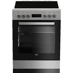 BEKO FSM67320GXS Elektroherd (EEK A, Glaskeramikkochfeld, 72 l)