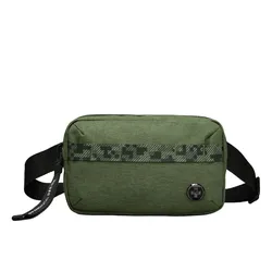 Swissdigital Design BERG Dark Green Sling Bag Bauchtaschen   Herren 