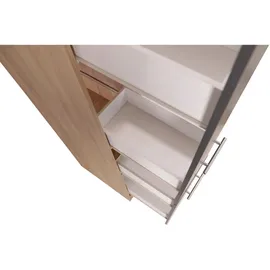 Respekta Apothekerschrank Merle 30 x 60 x 200 cm Grau