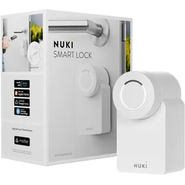 NUKI Smart Lock (4. Generation) smartes Türschloss weiß