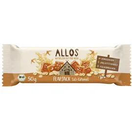 Allos Hafer Flapjack Salz Karamell Müsliriegel 50 g