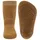 Ewers Stoppersocken Uni, Socken mit Anti-Rutsch-Sohle für Jungen und Mädchen, 1 Paar rutschfeste Kindersocken mit Gummisohle, Kurkuma (Gelb-Orange), Größe 39-42