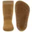 Ewers Stoppersocken Uni, Socken mit Anti-Rutsch-Sohle für Jungen und Mädchen, 1 Paar rutschfeste Kindersocken mit Gummisohle, Kurkuma (Gelb-Orange), Größe 39-42