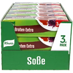 Knorr Bratensauce Extra ergibt 3 x 250 ml, 15er Pack