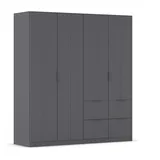 rauch Kleiderschrank »Ella« - 181x56x197cm - grau -