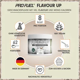 ProFuel Flavour Up Geschmackspulver, 250 g Dose, Ohne Aroma