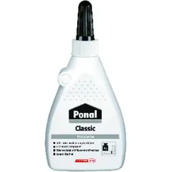 Classic PVAc Holzleim weiß, Basis Polyvinylacetat, 550gr Flasche - weiß
