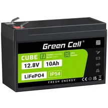 Green Cell LiFePO4 12,8 V 10 Ah 1 St.