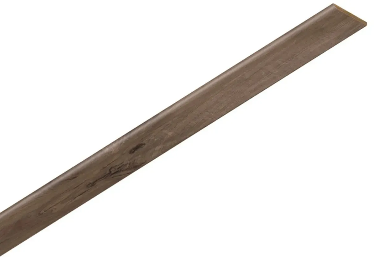 ter Hürne Leisten Gehrungsabdeckleiste Eiche dunkelbraun GAL 25 Dekor 2400x25x2 mm