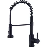 Siehe Bilder Schwarze Küchenarmatur Hochdruck Edelstahl