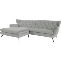 Candy 3C CANDY Ecksofa Beatrice silberfarben