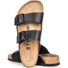 Birkenstock Arizona Naturleder schwarz 37