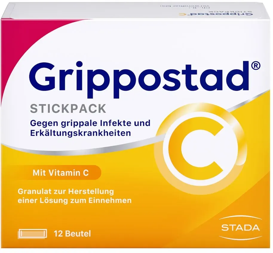 Preisvergleich Produktbild Grippostad C Stickpack bei Erkältung 12 St