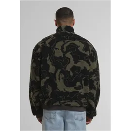 URBAN CLASSICS Oversized Teddy Troyer Oliveswirl XL