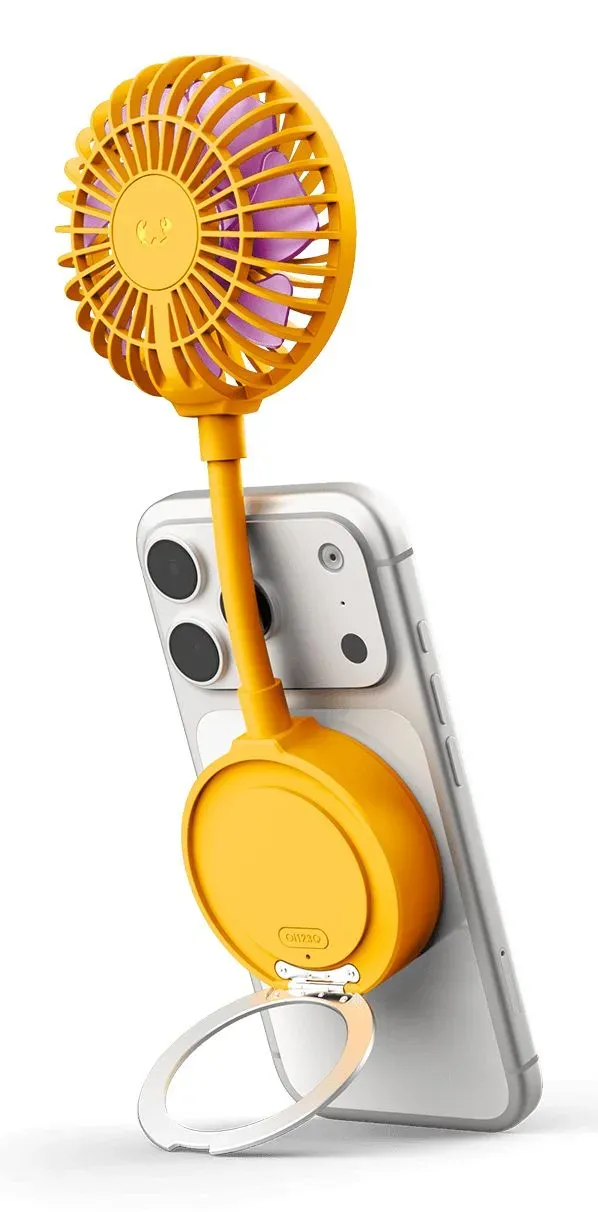 Handventilator  Magnetic Fan (Orange) 