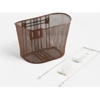 Fahrradkorb vorne Elops 520 8 Liter braun braun No Size