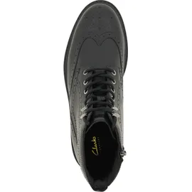 CLARKS Newford Herren Schwarz 45