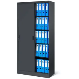 Jan Nowak DELUKE Aktenschrank 185 x 90 x 40 cm Anthrazit