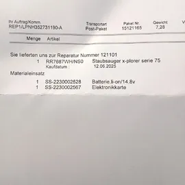 Rowenta X-Plorer 75 Total Care Connect RR7687