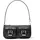 Michael Kors Conv Pouchette Canvas Black