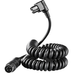 Walimex Powerblock Spiralkabel für Sony (Kabel), Digitalkamera Zubehör, Schwarz