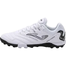Joma Maxima Tf Fußballschuhe - White / Black - EU 43 1/2
