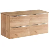 petits-meubles Waschtischunterschrank 120,4 x 59 x 46 cm Braun