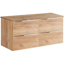 petits-meubles Waschtischunterschrank 120,4 x 59 x 46 cm Braun
