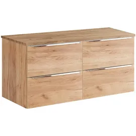petits-meubles Waschtischunterschrank 120,4 x 59 x 46 cm Braun