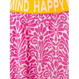 Zwillingsherz Maxirock Damen Floral Rosa L/XL