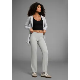LAURA SCOTT Stretch-Hose Bootcut grau 40