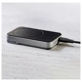 Alogic Matrix Universal Magnetic Powerbank 5000 mAh Magsafe Li-Ion USB-C® Schwarz