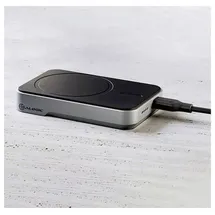 Alogic Matrix Universal Magnetic Powerbank 5000 mAh Magsafe Li-Ion USB-C® Schwarz