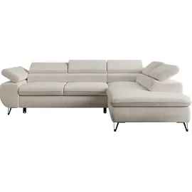 MKS Meble Eckcouch Beige 2-Sitzer