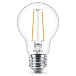 Philips - Leuchtmittel LED 3,4W Glas (470lm) Dimmbare E27