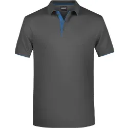James® & Nicholson Polo-Shirt Stripe JN728 1 Stück, Größe: XXL