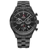 Swiss Military Herren uhr - SM34081.04 - Schwarz/Schwarz